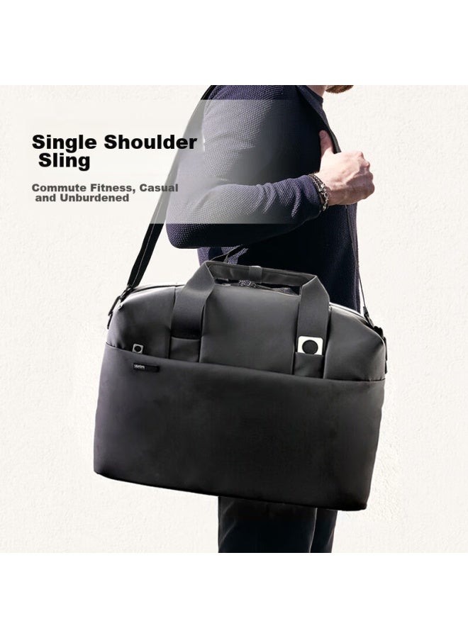 Lexon Travel Bag, Large Capacity Luggage Bag, Sports Fitness Bag, Handbag For Men And Women, Short-trip Business Trip Travel Bag - Image 4