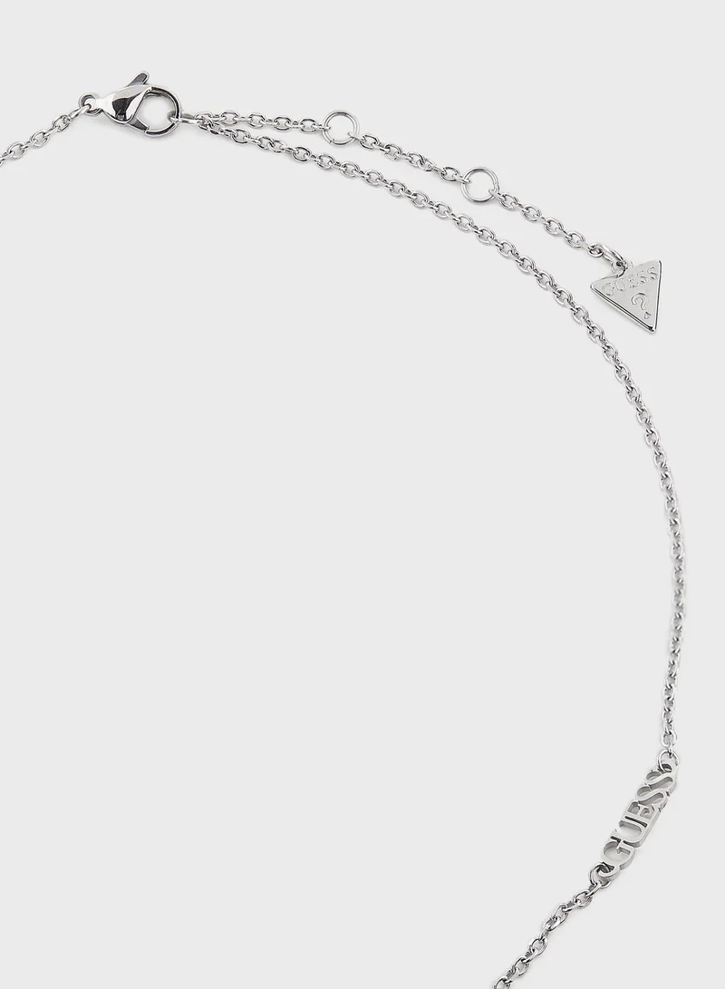 GUESS Solitaire Necklace