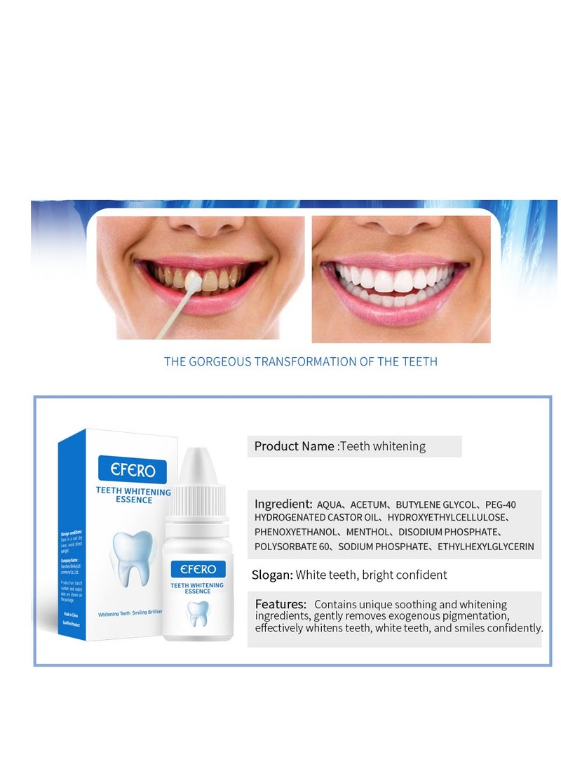 efero Teeth Whitening Essence Powder Clean Oral Hygiene Whiten Teeth Remove Plaque Stains Fresh Breath Oral Hygiene Dental Tools  - Image 3