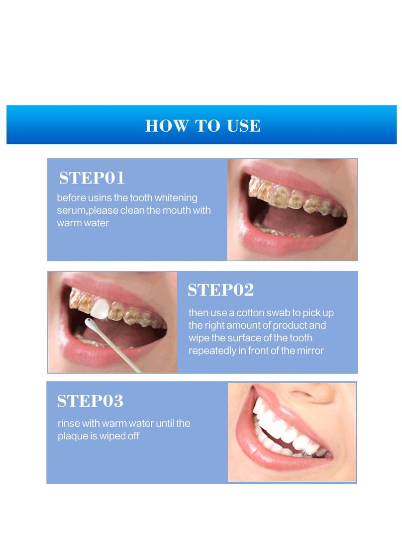 efero Teeth Whitening Essence Powder Clean Oral Hygiene Whiten Teeth Remove Plaque Stains Fresh Breath Oral Hygiene Dental Tools  - Image 5