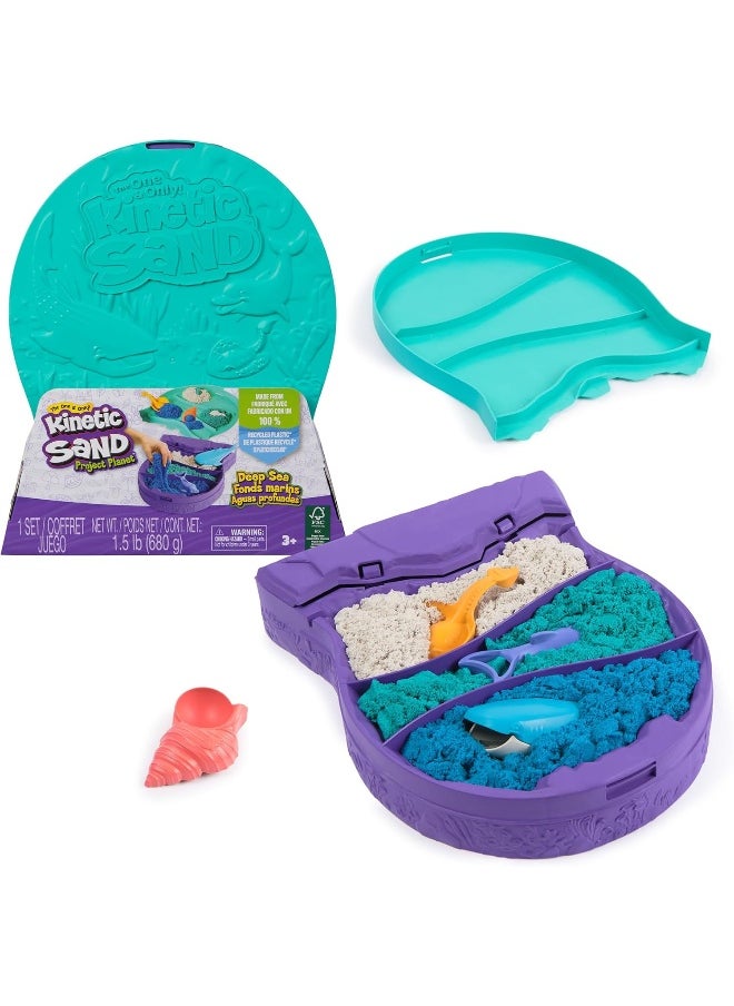 Kinetic Sand - Kinetic Sand Project Planet Deep Sea Playset - Image 1