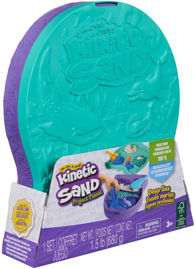 Kinetic Sand - Kinetic Sand Project Planet Deep Sea Playset - Image 1