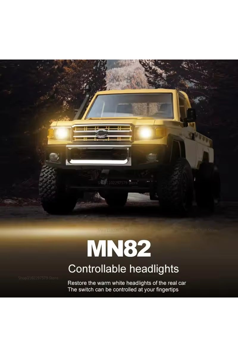 إيروريكس سيارة تحكم عن بعد بمقياس 1:12 من Skymaker طراز Mn82، طراز ريترو، محاكاة كاملة الحجم، LC79، جاهزة للتشغيل، 2.4 جرام، 4 واط - Image 4