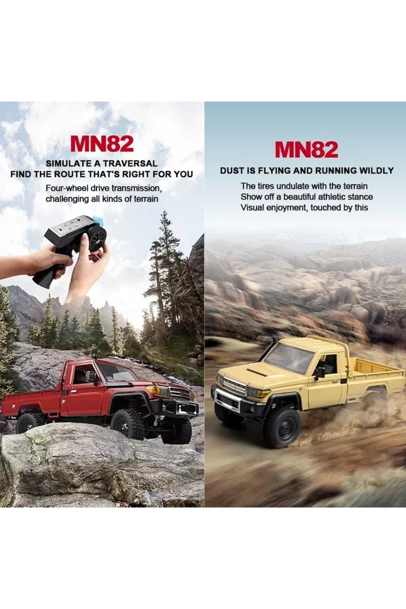 إيروريكس سيارة تحكم عن بعد بمقياس 1:12 من Skymaker طراز Mn82، طراز ريترو، محاكاة كاملة الحجم، LC79، جاهزة للتشغيل، 2.4 جرام، 4 واط - Image 5