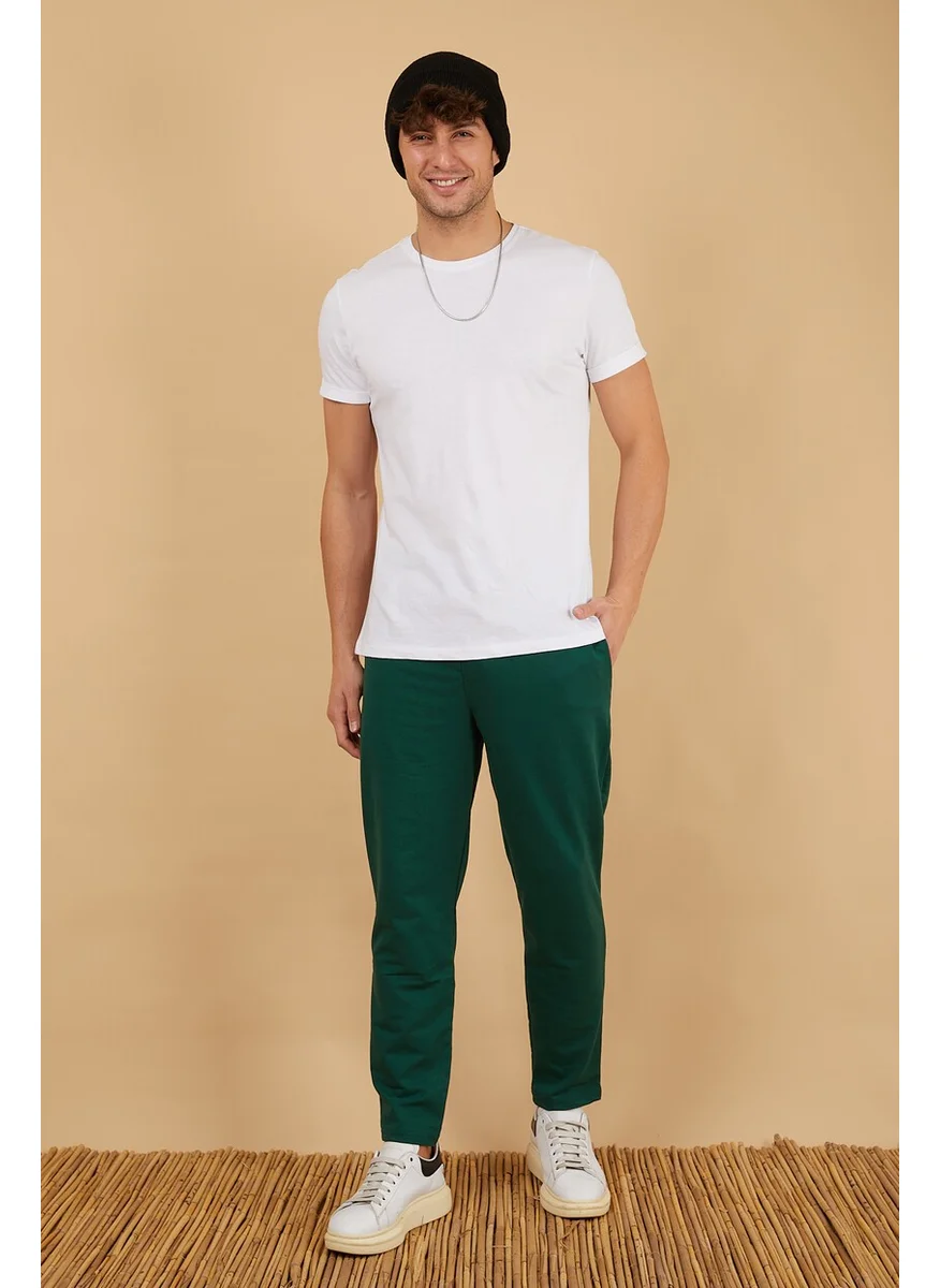 Twenty3 Men Regular Fit Straight Leg Basic Sweatpants