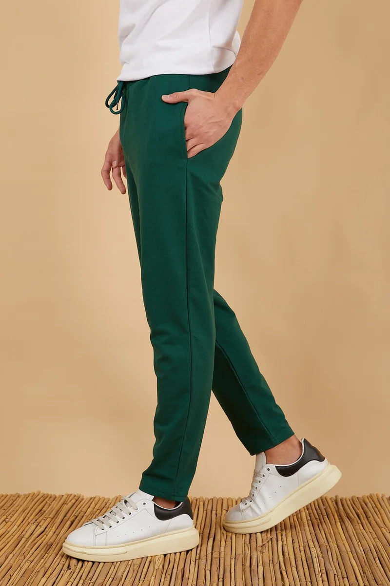 Twenty3 Men Regular Fit Straight Leg Basic Sweatpants