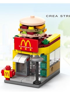 Y&D 118-Piece Mini Street McDonald's Store Building Block Toy  - Image 1