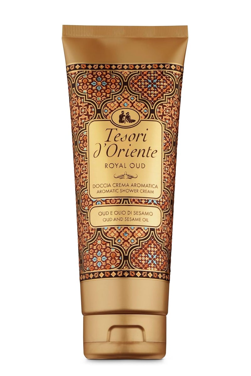 Tesori dOriente Royal Oud Dello Yemen Yemen Royal Oud and Sesame Oil Shower Cream  250 Ml 845us Fl Oz  Italian Import