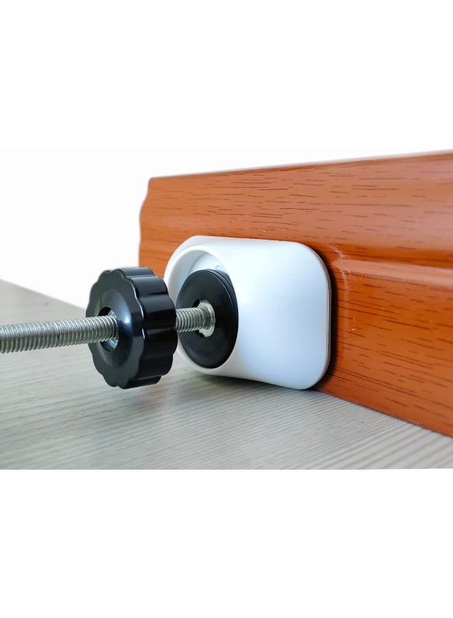 vmaisi Baby Gate Extender Wall Protector - Pressure Mounted Gates Extension Kit Extends 1.1-3.5 inches Child Safety Gates and Protect Walls & Doorways from Pet & Dog Gates - Work on Stairs (White) - Image 5