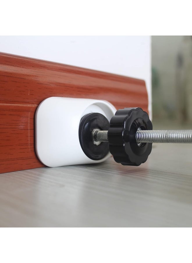 vmaisi vmaisi Baby Gate Extender Wall Protector - Pressure Mounted Gates Extension Kit Extends 1.1-3.5 inches Child Safety Gates and Protect Walls & Doorways from Pet & Dog Gates - Work on Stairs (White)  - Image 1