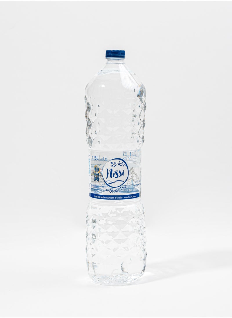 nissi - Natural Mineral Water 1.5L Pack of 6 - Image 1