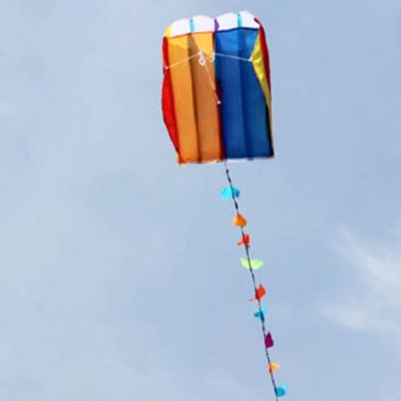 Stunts Parafoil Kite Flying Toy Colorful Portable Waterproof Sport Kite Outdoor Toys for Beach Park Travel Backyard Boys Girls - Image 4