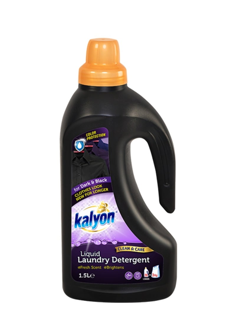 kalyon Liquid Laundry Detergent for Dark and Black Clothes 1.5 L