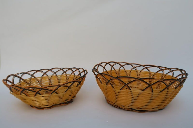 Dkriva Fruit Basket Heavy Duty Basket ROUND SHAPE for Ideal Use in Homes Hotels Restaurants Catering and Gifting Purposes1 pcs - Image 5