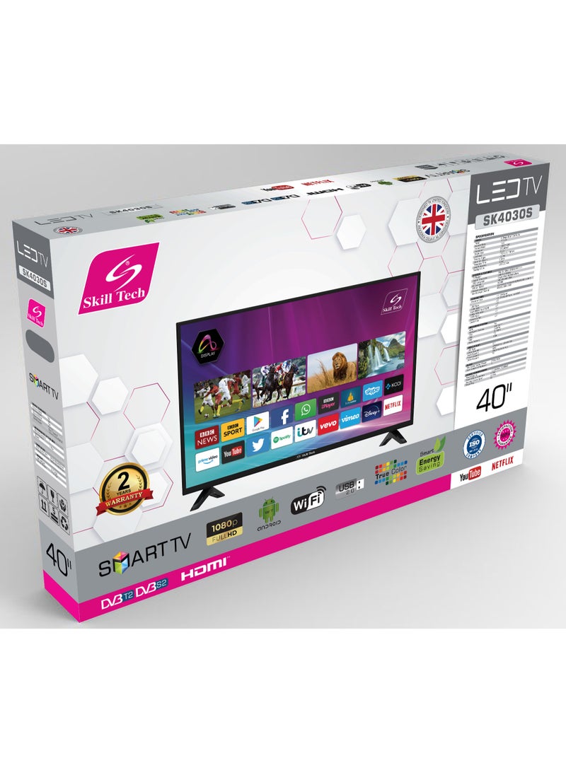 Skill Tech SK4030S Skill Tech 40 INCH HD Ready LED TV  - Image 3
