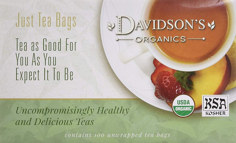 Davidson's Organics, Ginger Spice, 100-count Unwrapped Tea Bags - Image 1