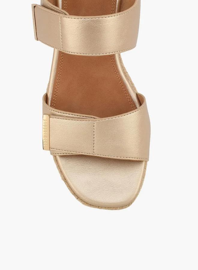 Peppermint GOLD Women Back Strap Espadrilles for Women | Best Price UAE