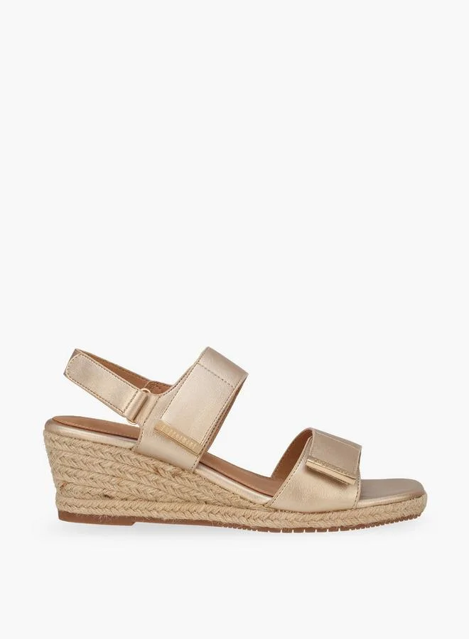 Peppermint GOLD Women Back Strap Espadrilles for Women | Best Price UAE
