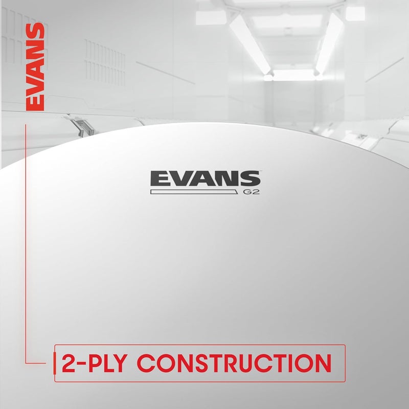 Evans G2 Coated Tom Drum Head - 10 Inch - Image 5