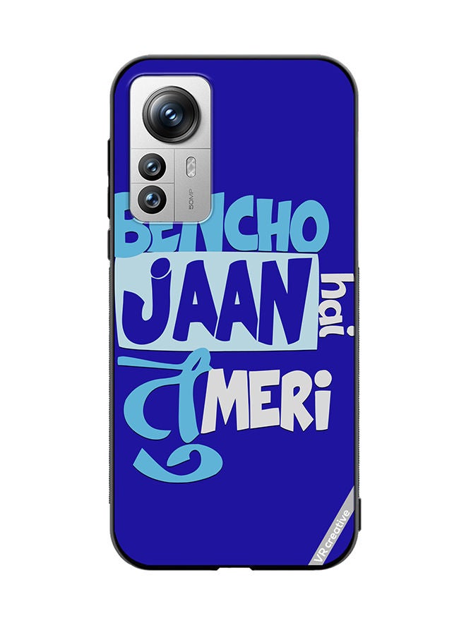VR CREATIVE Protective Case Cover For Xiaomi 12X Bencho Jaan Hari Meri Design Multicolour - Image 1