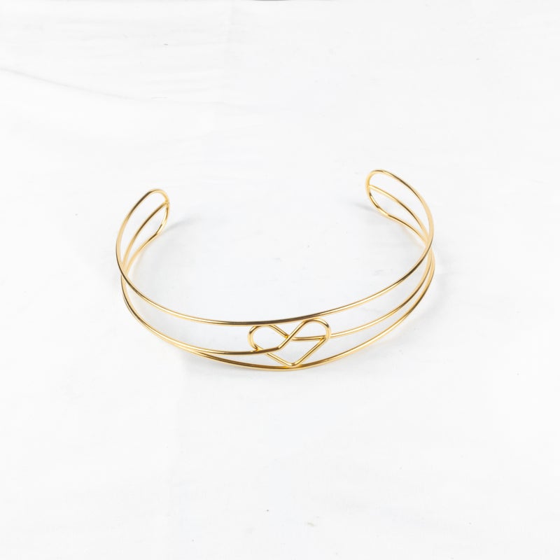 Golden Stainless Steel Neck Choker