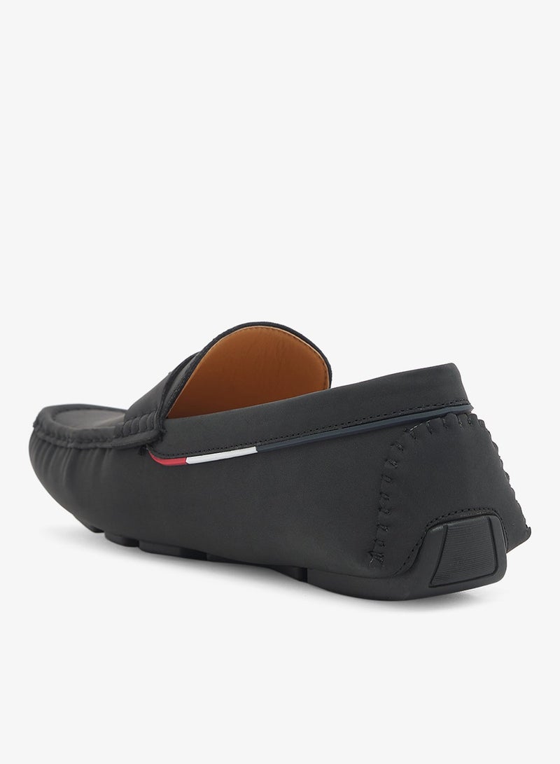 Robert Wood Nubuck Loafers - Image 1