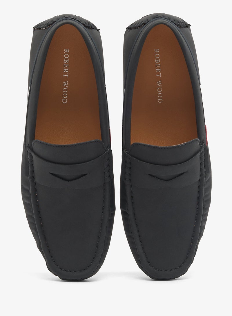 Robert Wood Nubuck Loafers - Image 3