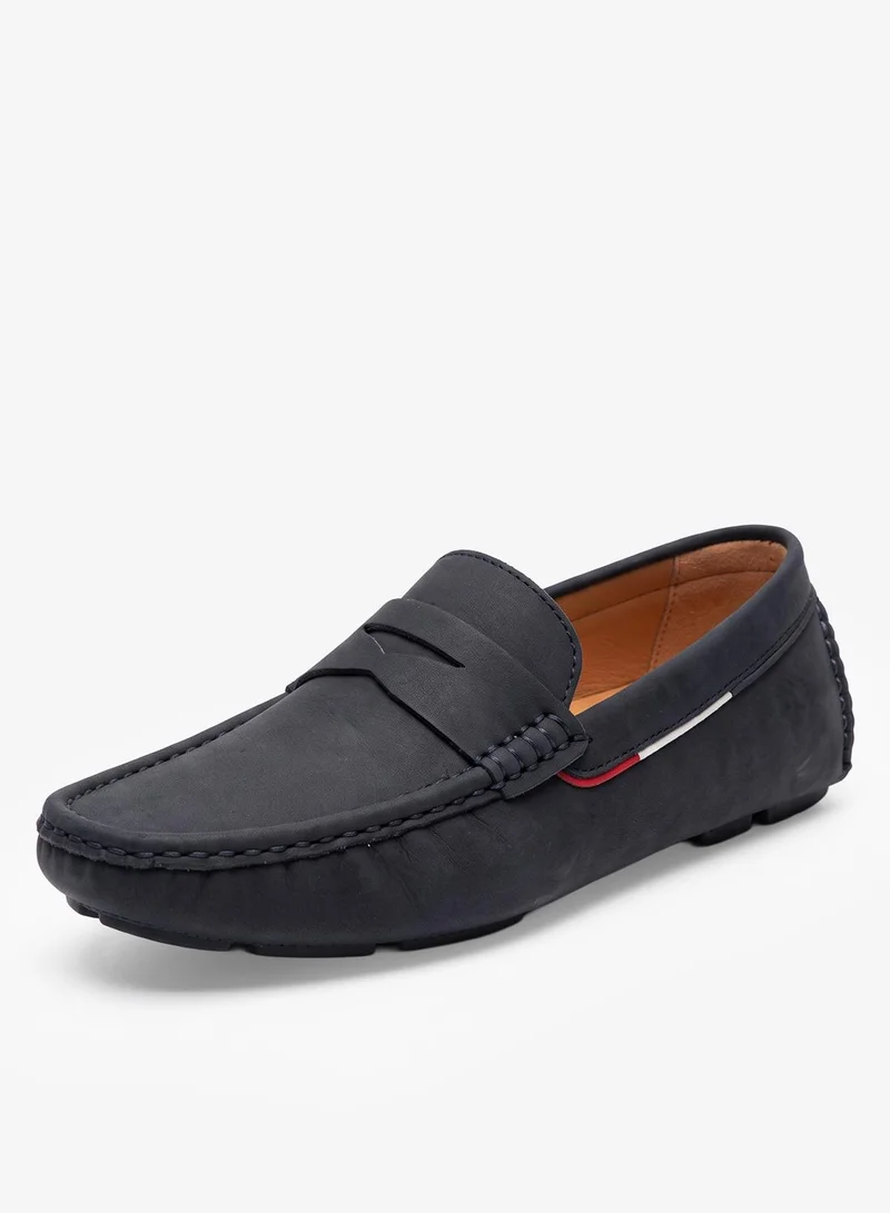 Robert Wood Nubuck Loafers