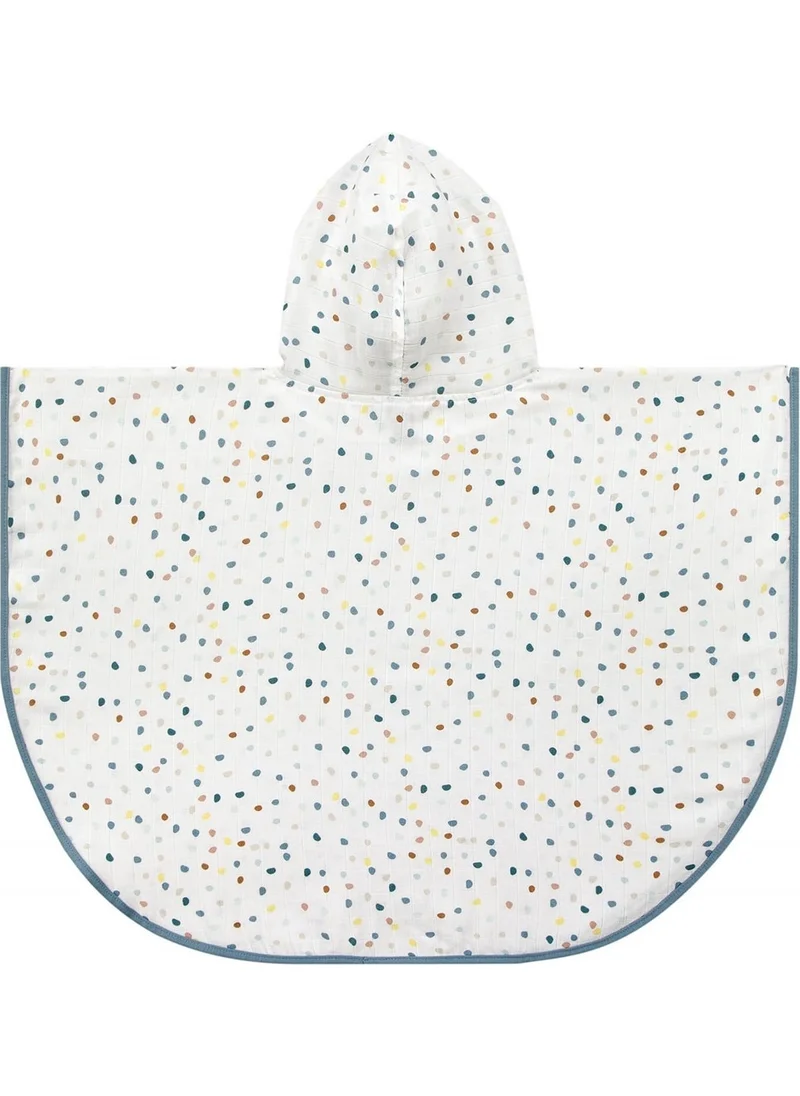 Miespiga Polka Dot Baby Muslin Poncho