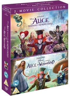 Alice in Wonderland + Alice Through the Looking Glass - DVD Box Set