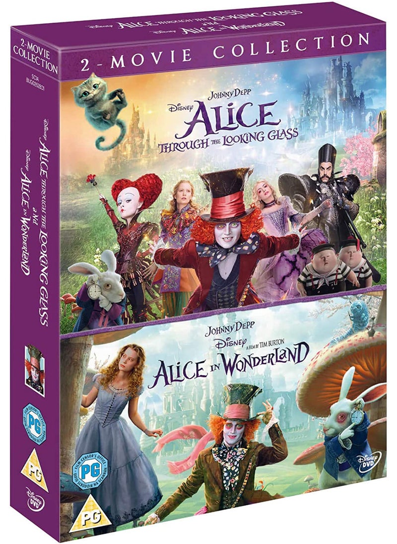 null - Alice in Wonderland + Alice Through the Looking Glass - DVD Box Set - Image 1