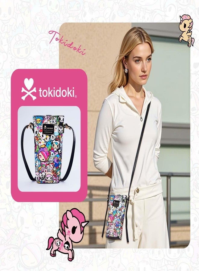 Tokidoki Unicorno Leather Small Crossbody Bags for Women,Cute Cell Phone Purses Handbags with Adjustable Strap(Multicolor) - Image 2