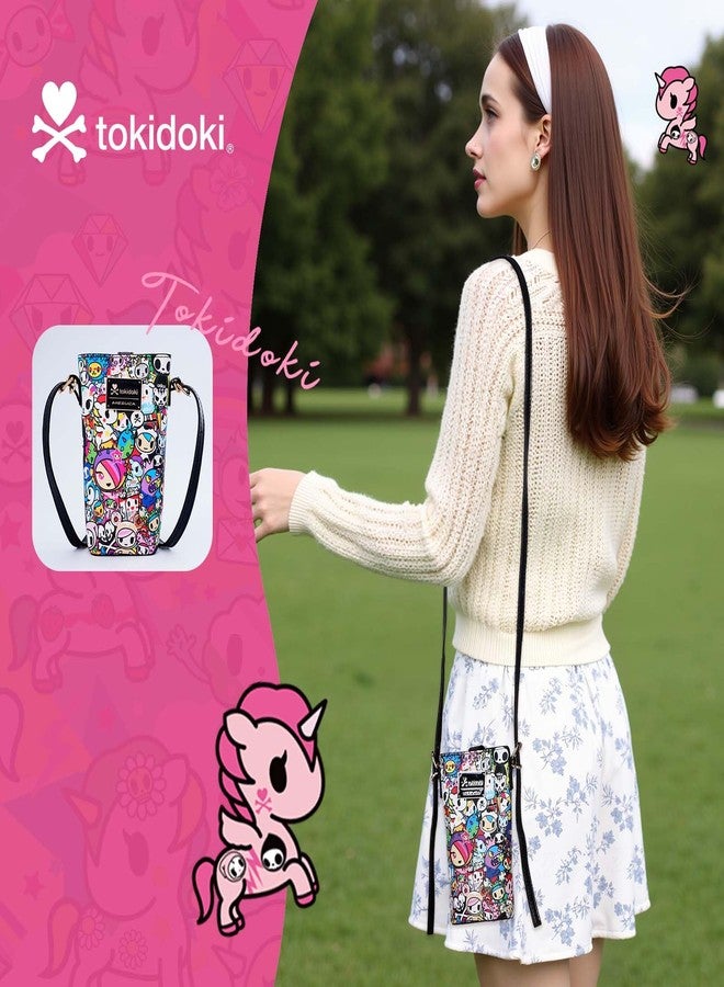 Tokidoki Unicorno Leather Small Crossbody Bags for Women,Cute Cell Phone Purses Handbags with Adjustable Strap(Multicolor) - Image 3