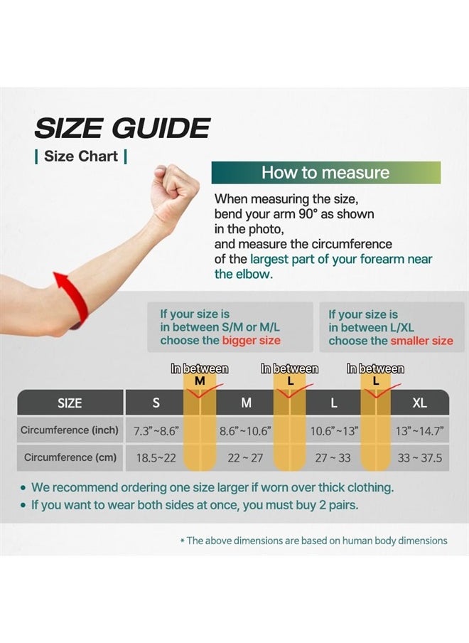 Sozo Boa Micro Adjustable Elbow Brace/Support for Tendonitis, Tennis Elbow, Golfer's Elbow, Pain Relief and Injury (Large)  - Image 3