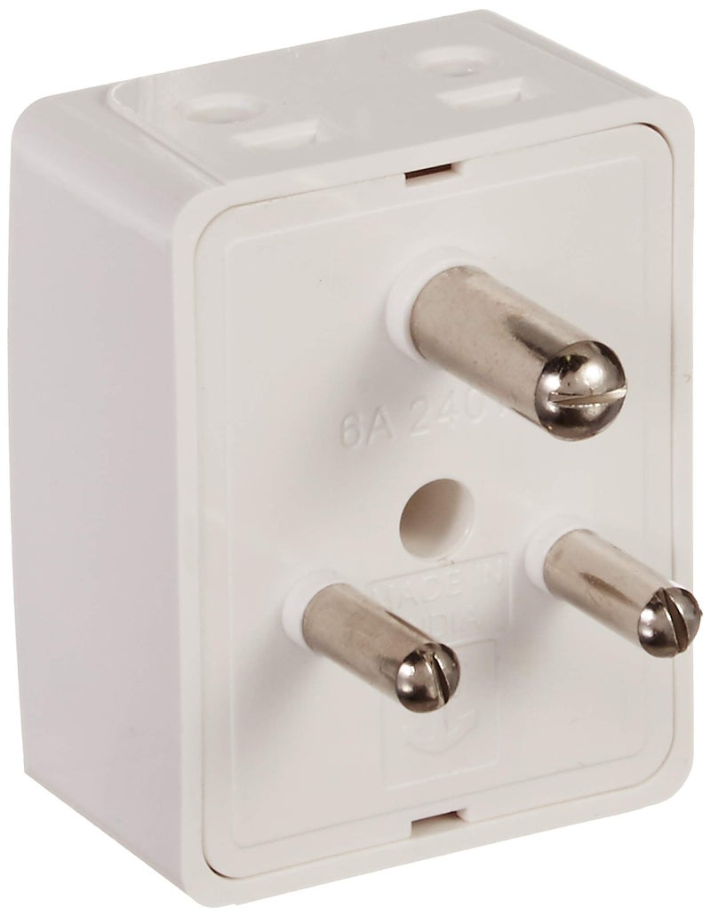 Anchor by Panasonic 6A 3 Pin Plug Deluxe Multi 240V (White, Pack of 2) - Image 5