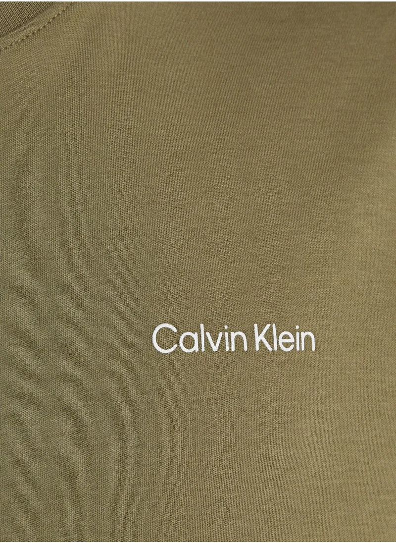 CALVIN KLEIN Logo Crew Neck T-Shirt