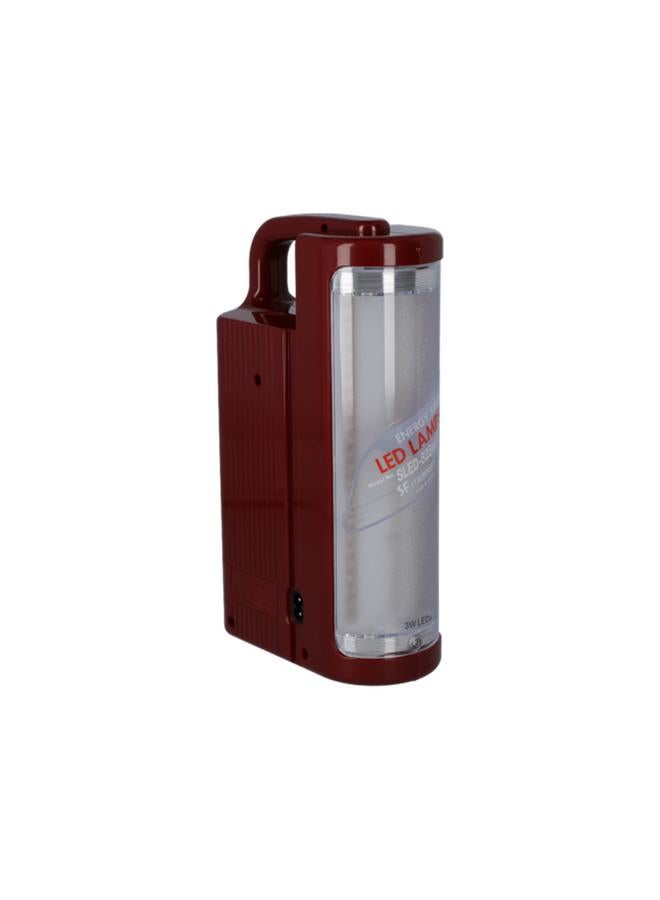 Stardust Portable and Rechargeable Energy Saving Durable LED Lantern Red - Image 3