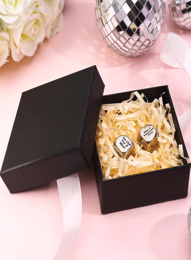 GQE 2PCS Date Night Dice Ready to Gift Box Valentines Day Birthday Wedding or Romantic Gifts for Him Her Boyfriend Girlfriend Husband Wife 36 Different Results Anniversary - Image 2