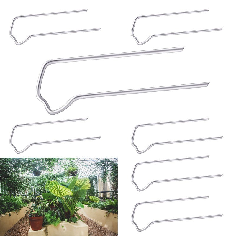160PCS Floral Pins Greening Pins 17 Inch UShape Floral Fern Pins Floral UPins Craft Pins for Foam Straw Wreaths Flower DIY Sewing Holiday Arrangements Craft Projects