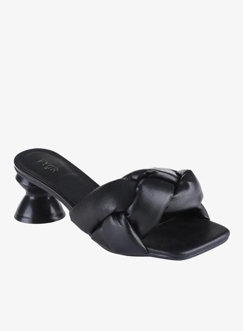 فايور Metallic Braided Sandal BSS 058