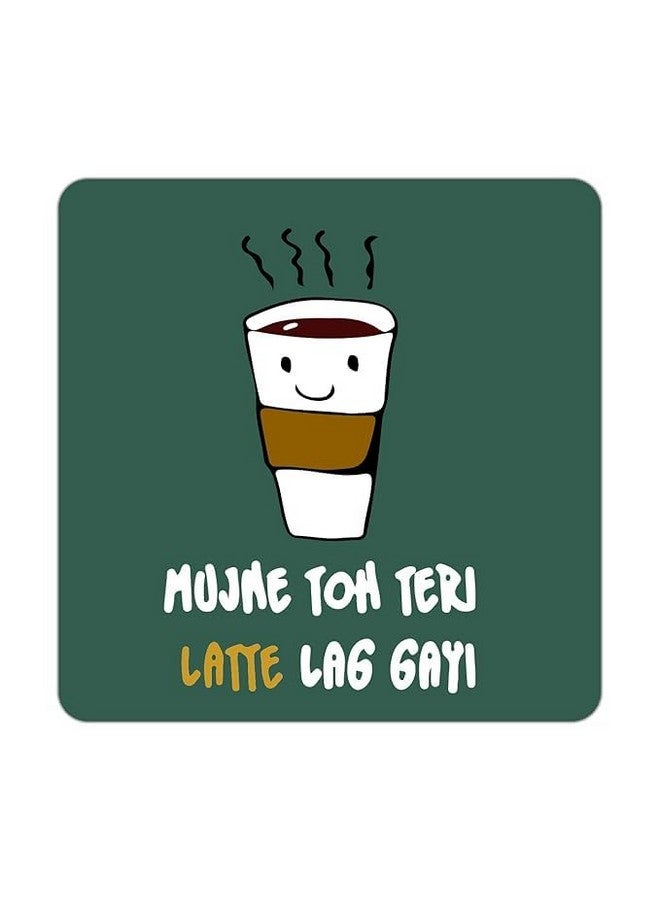 OUTFITQUE Chai Typography Printed Tea Coaster Combo-7 - Image 4