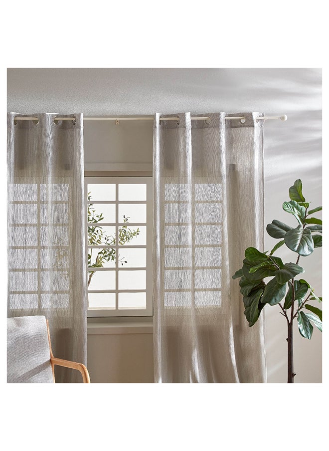 Home Box Berg Extendable Curtain Rod with Round Finial 320 x 1.6 cm  - Image 4
