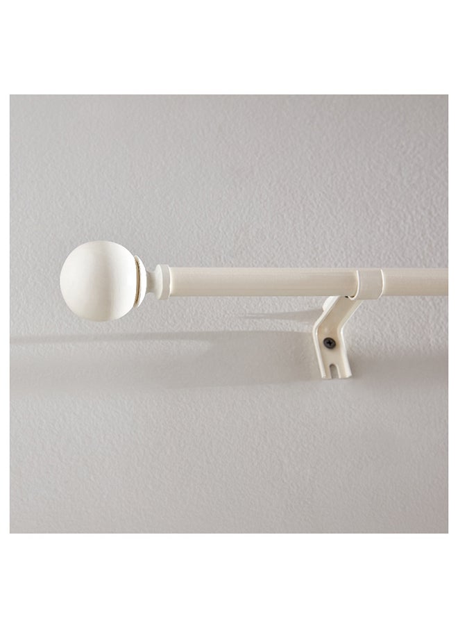 Home Box Berg Extendable Curtain Rod with Round Finial 320 x 1.6 cm  - Image 3