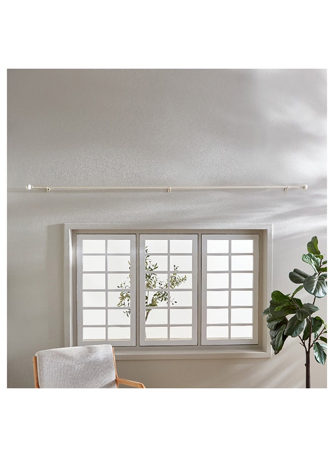 Home Box Berg Extendable Curtain Rod with Round Finial 320 x 1.6 cm  - Image 1