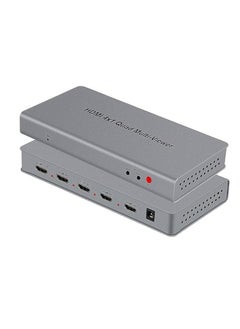 Generic Microware Video 4x1 HDMI Quad Multi-Viewer with Seamless Switcher Selector 3D 1080p, 4x1 PIP Mode Multi-Viewer (4X1 Multi-Viewer, Silver)  - Image 3