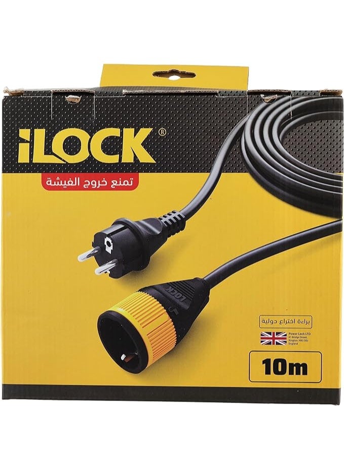 iLOCK Extension Cord – 10m 16A / 250V / 3500W - Image 1