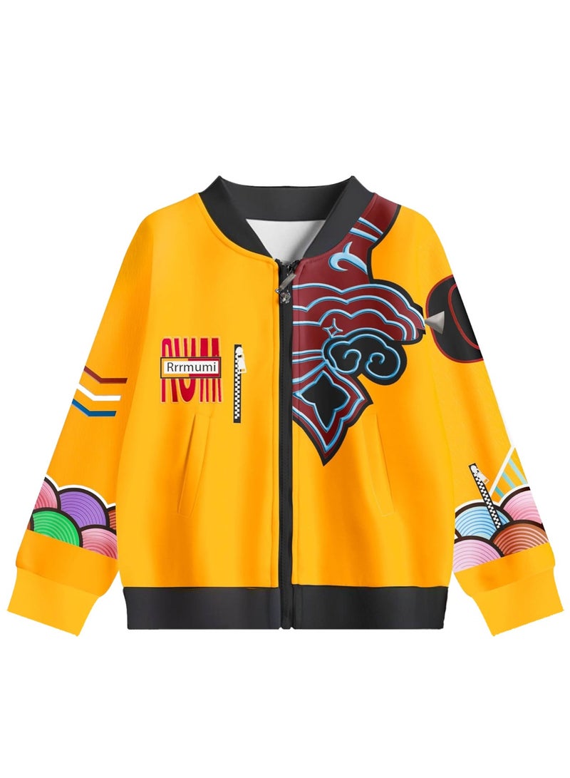 عام جاكت فرقة K-POP: "فتيات صيد الشياطين" - مقاسات متعددة وتصميم مريح يعزز إطلالتك اليومية - Image 1