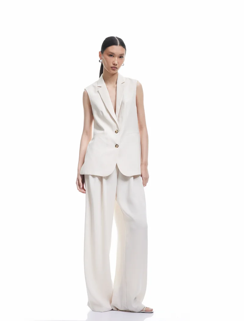 KOTON Long Blazer Vest