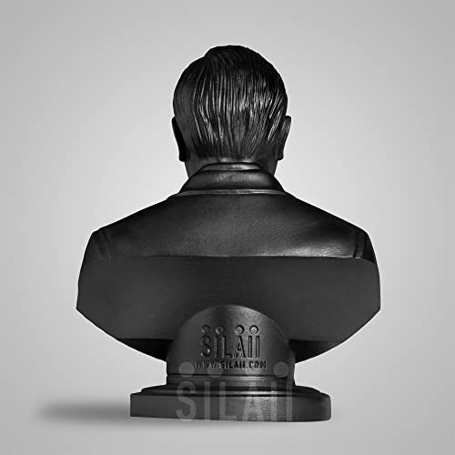 SILAII Dr. B. R. Ambedkar Sculpture – 5 Inch, Matte Black Finish | Perfect for Home Decor, Office Desk, Study Table & Gifting - Image 4