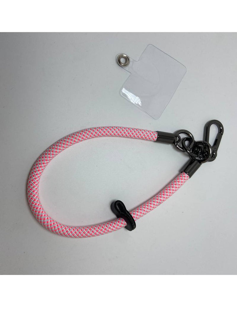 Premium Wrist Strap Cell Phone Lanyard anti theft, Soft Nylon Thick Rope, Phone Hand Strap With Phone Patch Compatible with Phone, Airpods, Purse, Keychain and More 20 Cm  - Image 2